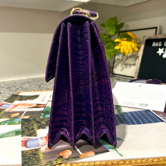 Brahmin Royal Purple Hallie - Picture 14 of 16